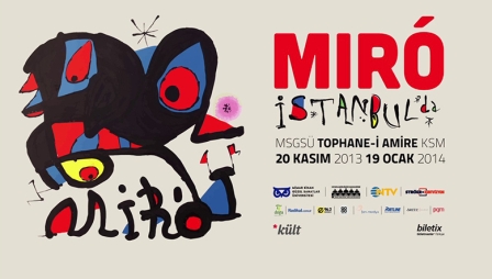 Joan Miro Exhibition Promo